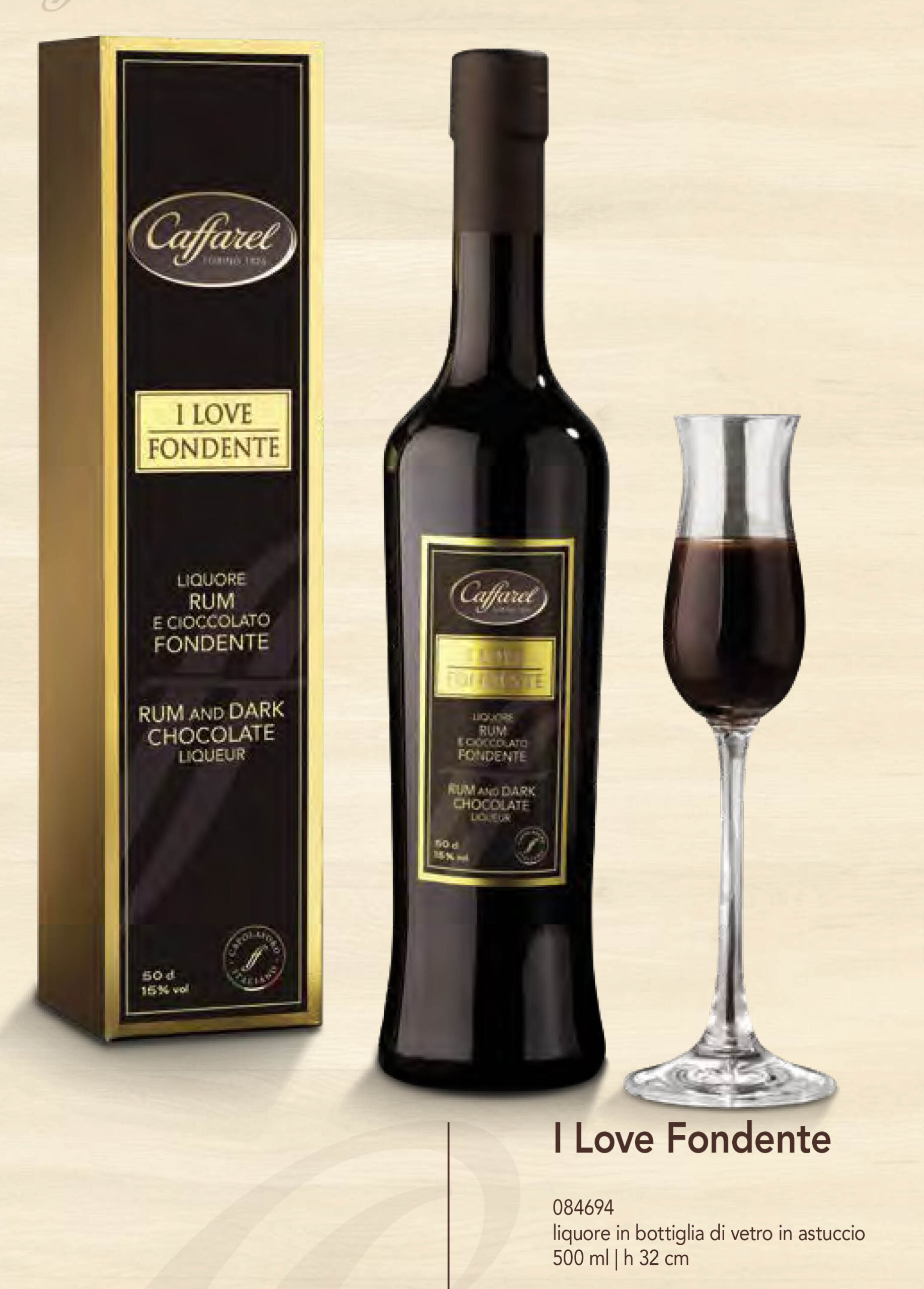 liquore cioccolato e rum