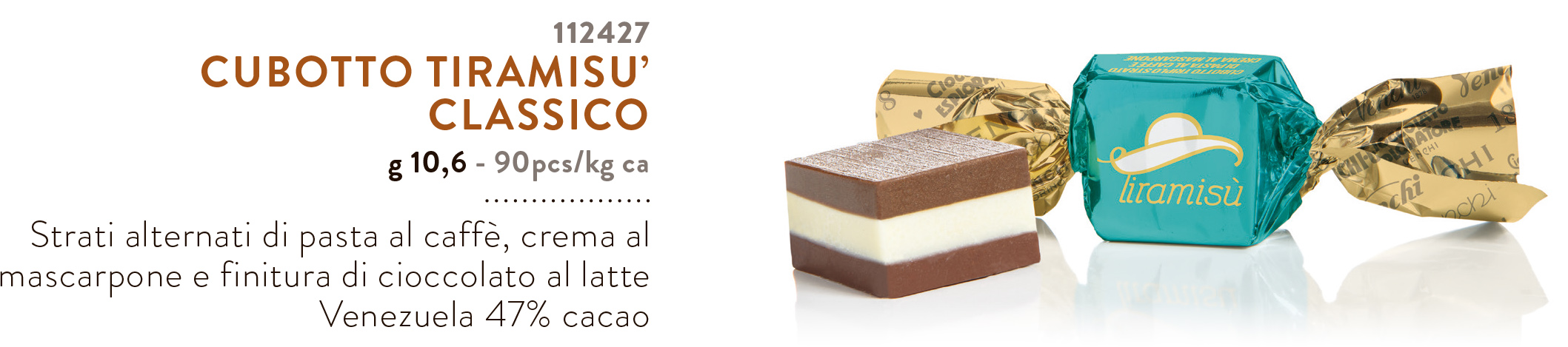 cubotto tiramisu venchi