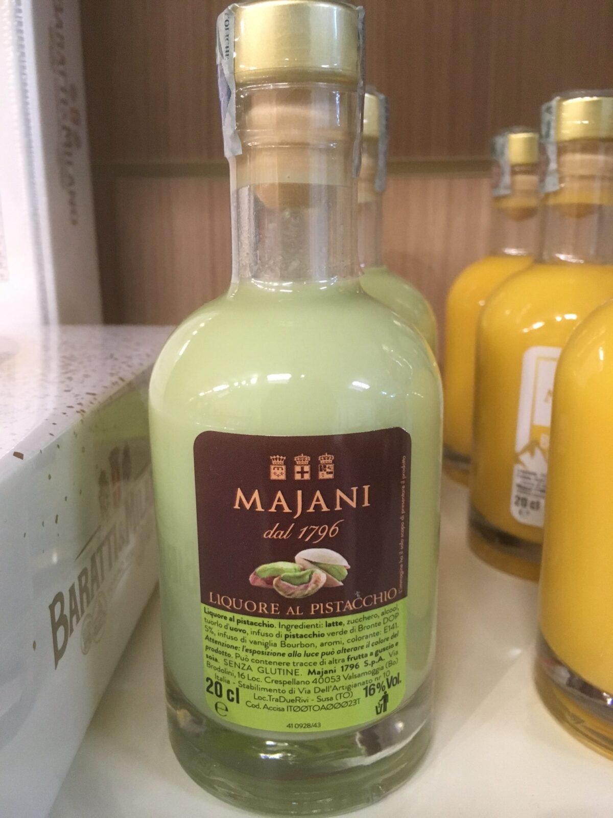 liquore al pistacchio