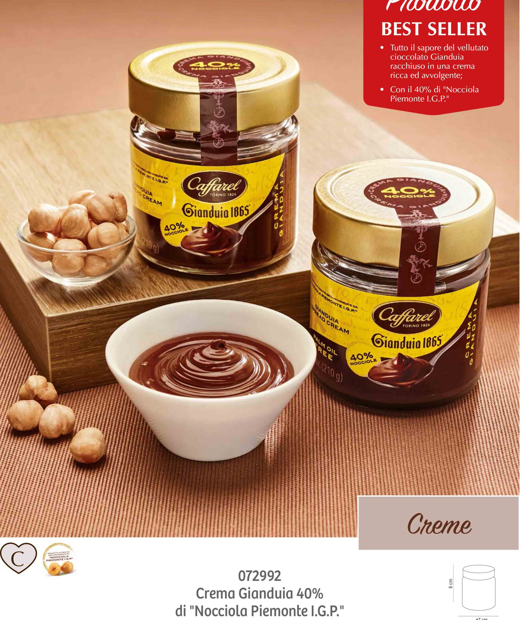 caffarel crema spalmabile al gianduia