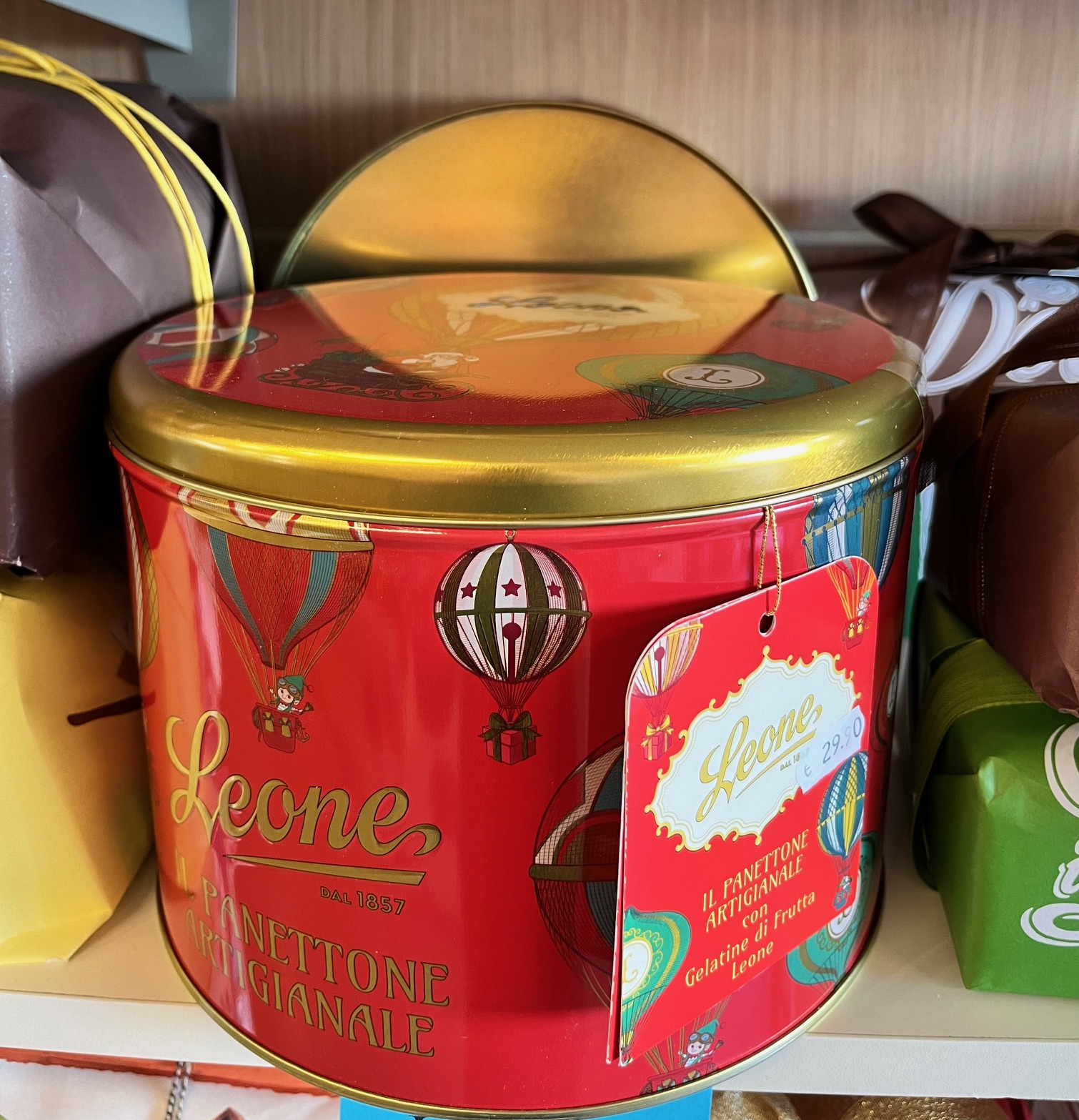 LEONE PANETTONE GOCCE CIOCCOLATO