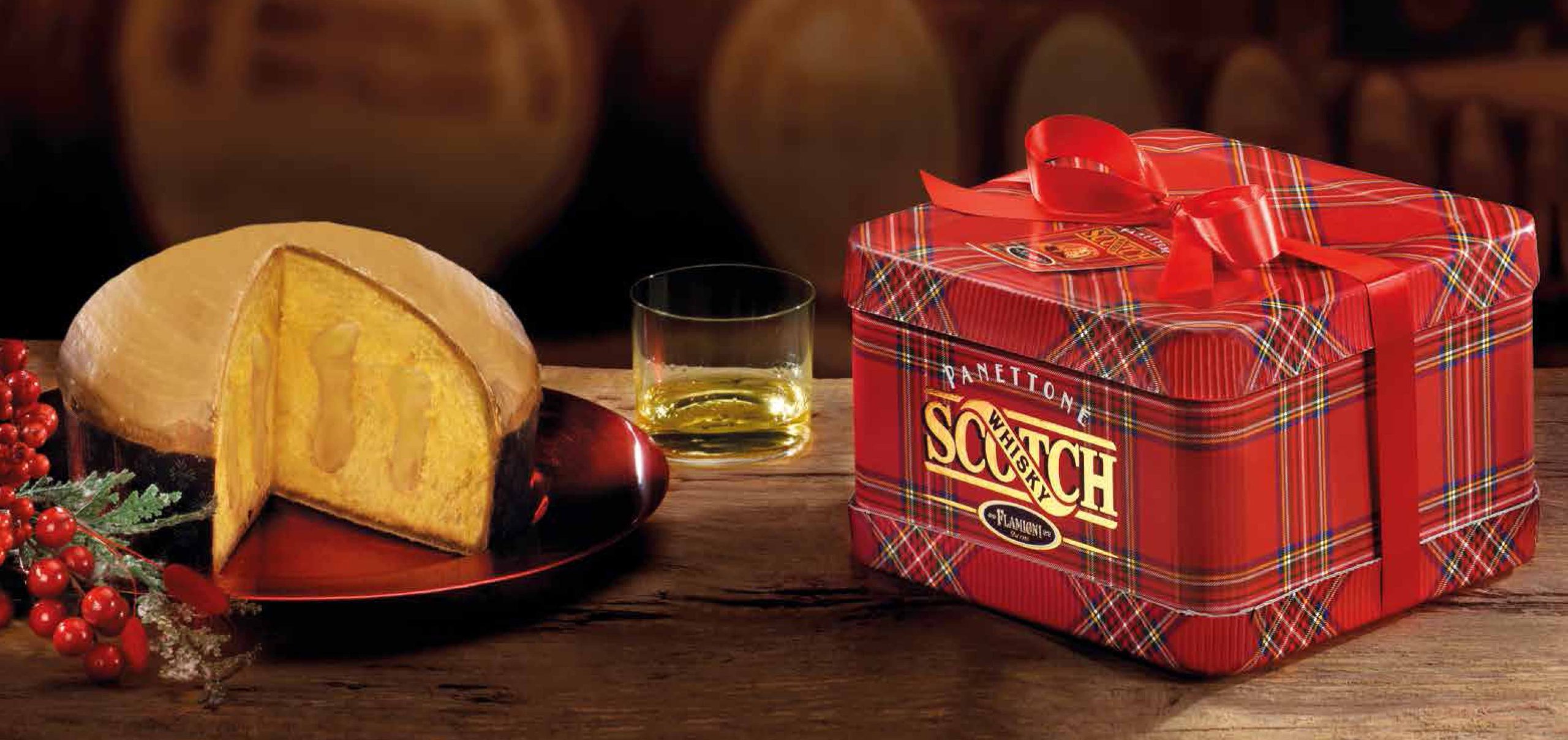 flamigni panettone alla crema scotch